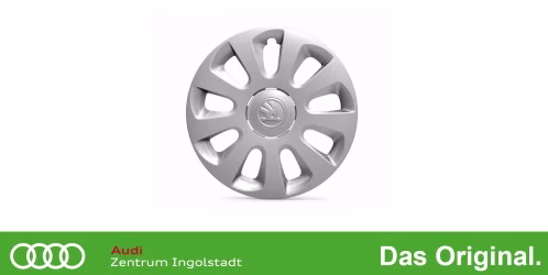 Original Skoda Citigo Radzierkappen / Nabenkappen Satz "Indus" 5,0J x 14"  1ST071454C