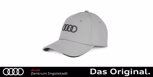 Original Audi Cap / Kappe, grau 3132402640