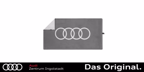 Original Audi Badehandtuch, hellgrau, 80x150cm 3132501400