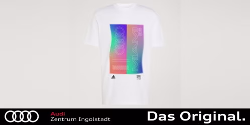 Original Audi Formula One Miami Graphic T-Shirt Men, Weiß XL 3132603705