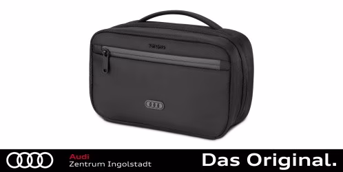 Original Audi Kulturtasche, schwarz 3152500400