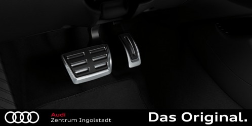 Original Audi Ringe in Schwarz A3 / S3 Sportback (8Y) für das Heck 8Y4071802