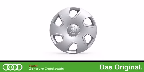 Original Skoda Rapid Radzierkappen / Nabenkappen Satz "Dakara" "6,0J x 15" 5JA071455