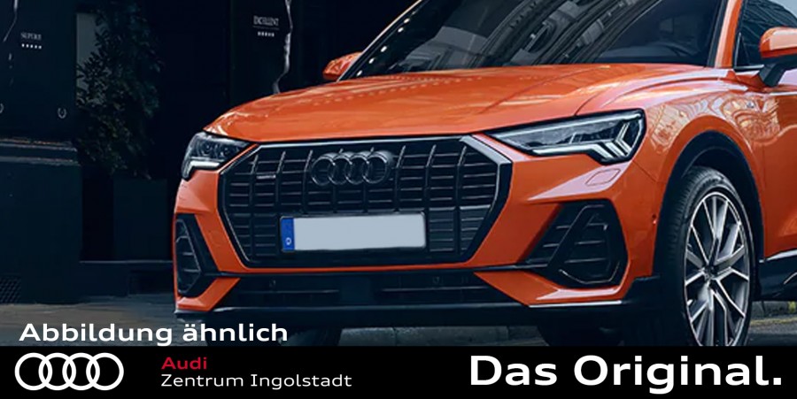 Audi Ringe Emblem schwarz Heckklappe Audi Q5 FY Original