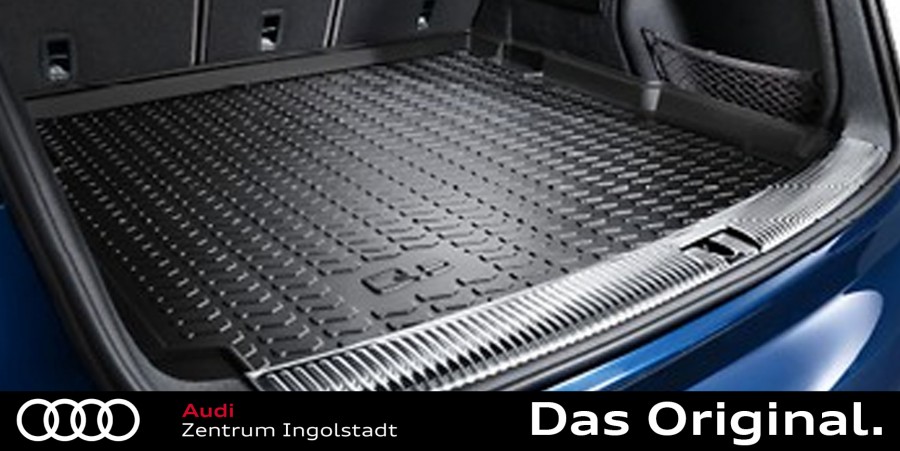 Kofferraumwanne für Audi Q3 SUV (08.2011-06.2018) - Kofferraummatte  rutschfest Schutzmatt - Aristar - Guardliner - vertiefte Ladefläche; ohne  Not-Rad; auch für die Quattro-Version Typ 1