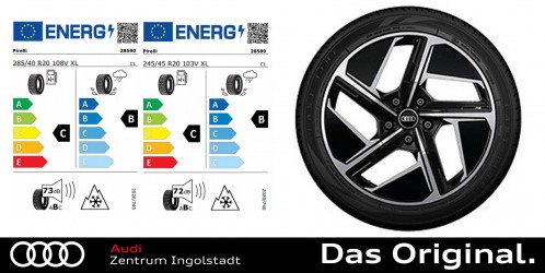 Original Audi e-tron GT / RS e-tron GT Gepäckraumschale / Kofferraumwanne  4J3061180