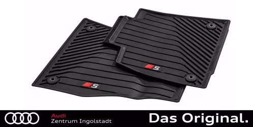 Original Audi e-tron Gummifußmatten Vorne 4KL061501C 041 Original Audi e-tron Gummifußmatten Vorne 4KL061501C 041