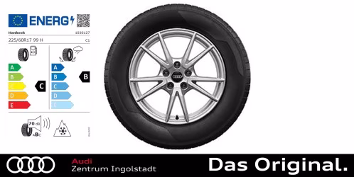 Original Audi A6 (C9) Avant/Limousine 17 Zoll Winterkomplettradsatz 5-Doppelspeichen Hankook i*cept evo3 225/60 R17 99H 7,5Jx17 Original Audi A6 (C9) Avant/Limousine 17 Zoll Winterkomplettradsatz 5-Doppelspeichen Hankook i*cept evo3 225/60 R17 99H 7,5Jx17
