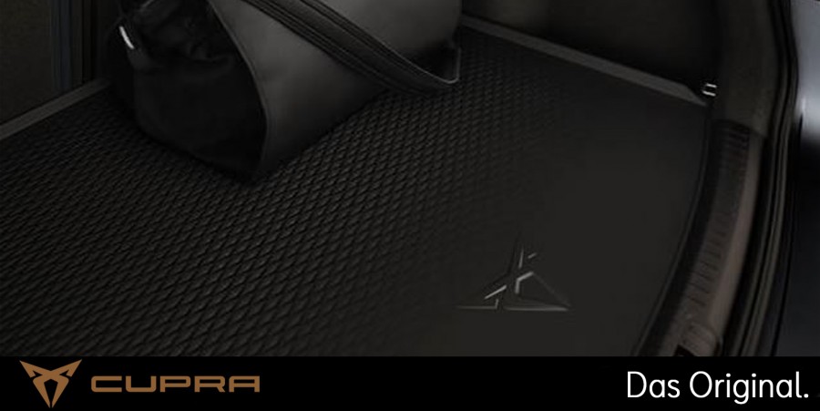 Original SEAT CUPRA Leon Sportstourer Gepäckraumschutzmatte / Kofferraumwanne 5FE061201E Original SEAT CUPRA Leon Sportstourer Gepäckraumschutzmatte / Kofferraumwanne 5FE061201E