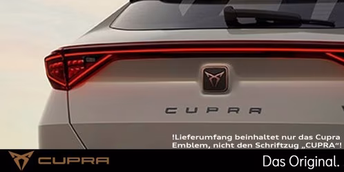 Original SEAT CUPRA Emblem für das Heck (Formentor), Kupfer 5FF853630A RZH