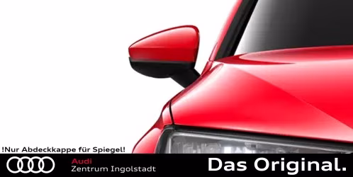 Original Audi A3 (8Y) Spiegelkappe, lackiert in Tangorot-Metallic, für Spiegel Links oder Rechts ! Weitere Original Teile für verschiedene Fahrzeugmodelle (Audi / VW / SEAT / SKODA) auf Anfrage, das Formular finden Sie hier !