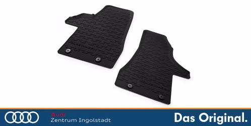 Original VW T6.1 (California/Caravelle/Multivan/Transporter) Gummifußmatten Satz Vorne 7H1061502C 82V