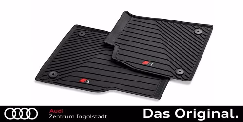 Original Audi A6/S6 E-Tron Gummifußmatten Vorne 85B061221E 041