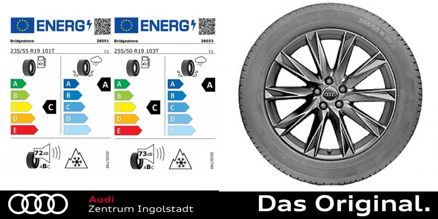 Original Audi Q4 Sportback e-tron / Q4 e-tron 10-Speichen-Lamina  Winterkomplettradsatz 19 Zoll - Shop | Audi Zentrum Ingolstadt | Autoreifen