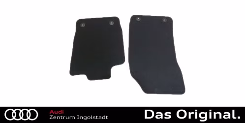 Original Audi A1 Textilfußmatten Satz Vorne, schwarz 8X1863691C WL6