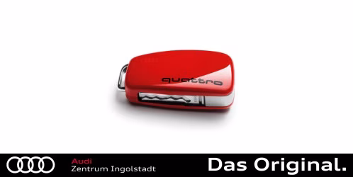 Original Audi Schlüsselblende Quattro, Misanorot 8V0071208A Z3M Original Audi Schlüsselblende Quattro, Misanorot 8V0071208A Z3M