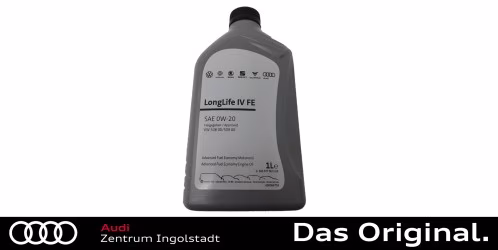 Original VW Longlife IV FE 0W20 Motoröl (Norm: VW 508 00/509 00) 1 Liter geeignet für AUDI,SEAT, CUPRA und SKODA