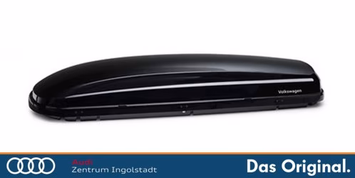 Original VW Dachbox / Dachkoffer Comfort 340 Liter, Schwarz-Hochglanz 000071200AD