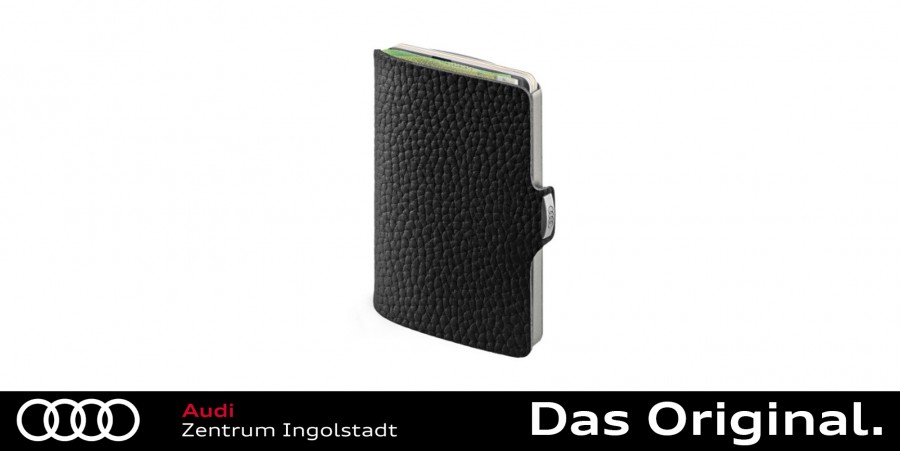 Original Audi I-CLIP the wallet, schwarz/silber 3152000700 Original Audi I-CLIP the wallet, schwarz/silber 3152000700