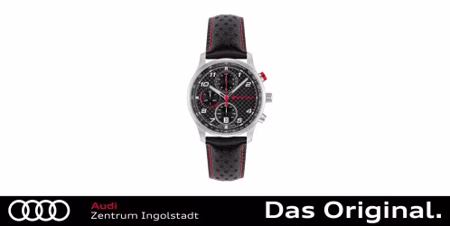 Original Audi Sport Chronograph Carbon, Herren, silber/schwarz 3102500500 Original Audi Sport Chronograph Carbon, Herren, silber/schwarz 3102500500