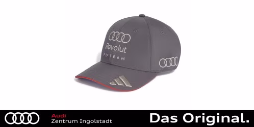 Original Audi Formula One F1 Team Baseball Cap, Grau, L 3132600203 Original Audi Formula One F1 Team Baseball Cap, Grau, L 3132600203