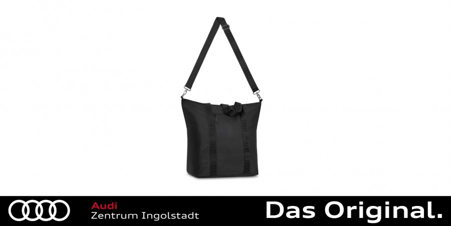 Original Audi Tasche faltbar, schwarz 3152200200 - Shop