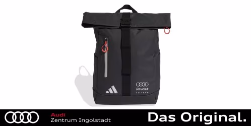 Original Audi Formula One Roll Top Hybrid Backpack 3152600600 Original Audi Formula One Roll Top Hybrid Backpack 3152600600