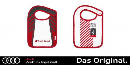 Original Audi Sport Schühchen Baby 3201900900 NEU weiß/grau/rot 17-18 