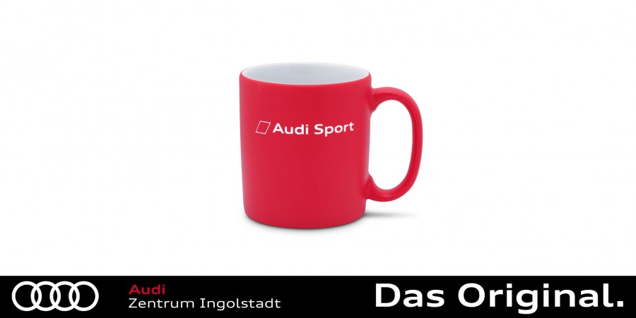 Original Audi Sport Tasse, rot 3292200100 - Shop