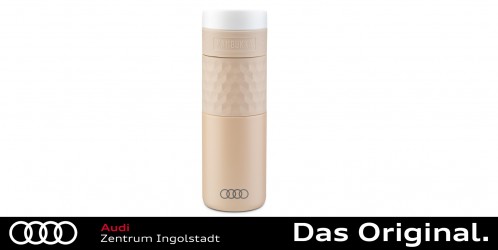 Original Audi Isolierbecher Edelstahl, beige 3292400200