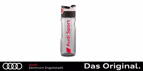 Original Audi Sport Trinkflasche schwarz 3292500300