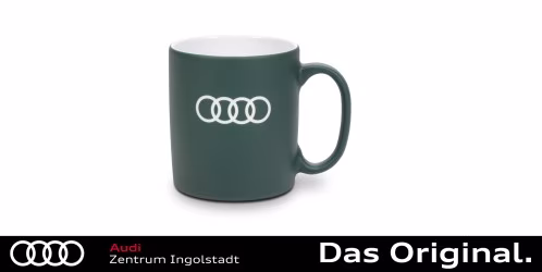 Original Audi Tasse, Graugrün 3292500600