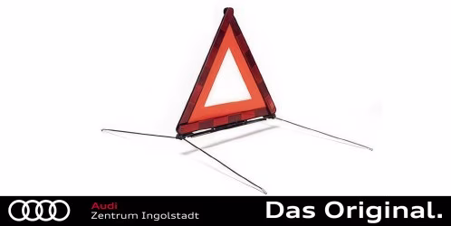 Original Audi Warndreieck Nach ECE Regelung 27 auch für VW, SEAT und Skoda geeignet 4K0093055B