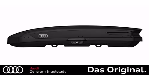 Original Audi Ski- und Gepäckbox, brillantschwarz, 510 l 4KE071200  Y9B
