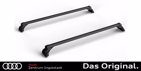 Original Audi Q7 Gummifußmatten Grundträger für Fahrzeuge mit Dachreling, schwarz 4MN071151A