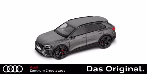 Original Audi Q8 e-tron, Chronosgrau, 1:43 5012328631
