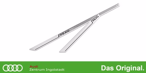 Original Skoda Peaq Einstiegsleisten-Set Silber hinten 50A071303A Original Skoda Peaq Einstiegsleisten-Set Silber hinten 50A071303A
