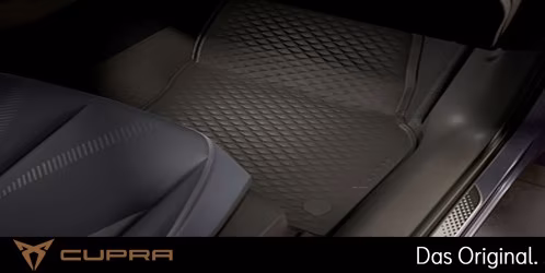 Original SEAT CUPRA Terramar Gummifußmatten Satz Vorne + Hinten 578061500 041 Original SEAT CUPRA Terramar Gummifußmatten Satz Vorne + Hinten 578061500 041