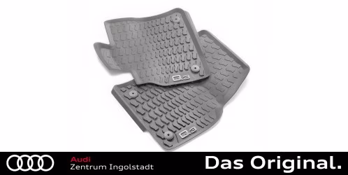 Original Audi Q3 (F3) Gummifußmatten Vorn 83B061501  041
