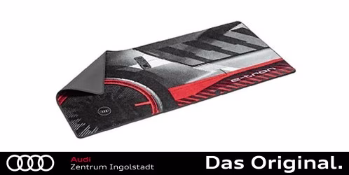 Original Audi Garagenteppich im e-tron Design 85E087703A