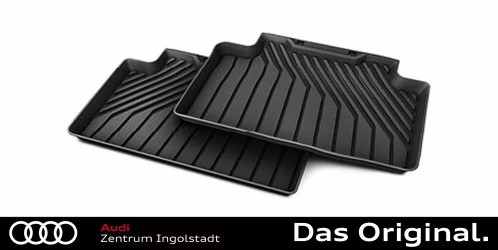Original Audi Q6 e-tron Gummifußmatten hinten 85H061511 041 Original Audi Q6 e-tron Gummifußmatten hinten 85H061511 041