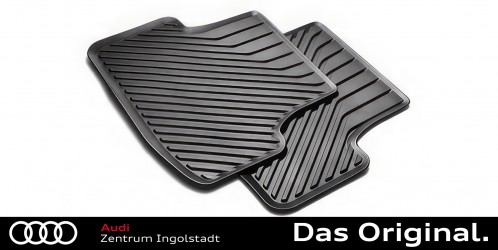 Original Audi A3 / Sportback / Cabriolet (8P) Gummifußmatten Satz Vorne  8P1061501 041 