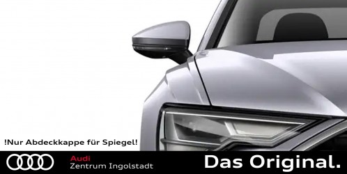 Spiegelkappen Für Audi A4 A5 B8 A3 A6 C6 Q3 Schwarz Vollständiger Ersatz  Mit Clips Autotür Seitenspiegelkappen Rückspiegelabdeckung Carbon Look  Seitenspiegelkappe (Farbe : Bright Black): : Auto & Motorrad