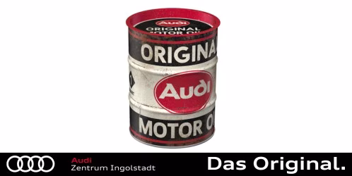 Original Audi Spardose "Audi Oval" A8-8021 Original Audi Spardose "Audi Oval" A8-8021