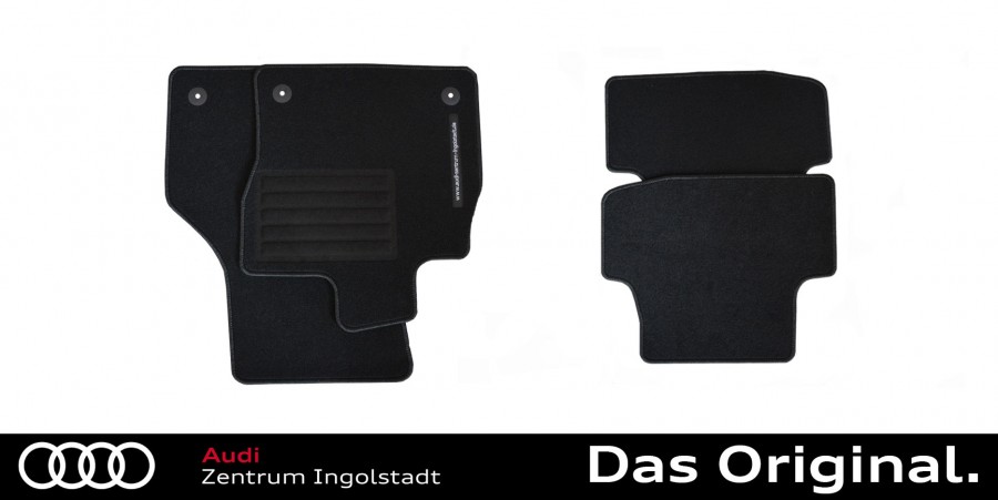 Audi A3 Sportback/Limousine (nur Mild Hybrid) (8Y) Audi Zentrum Zubehör  Textilfußmatten Satz Vorne + Hinten - Shop
