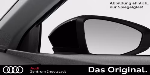 Original Audi A1 (GB) Spiegelglas (konvex) beheizbar (wir machen Ihnen auch gerne ein Angebot für andere Modelle) ! Weitere Original Teile für verschiedene Fahrzeugmodelle (Audi / VW / SEAT / SKODA) auf Anfrage, das Formular finden Sie hier !