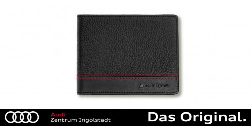 Audi Portemonnaie Audi Geldbörse Audi Sport Original Audi Herrenbörse 