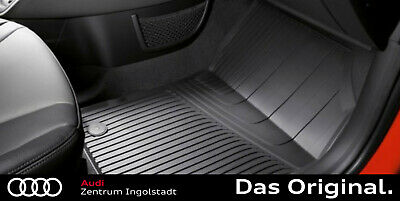 Audi A1 8X original Fußmatten Gummimatten 4 Stück Gummifußmatten rubber mats S1 
