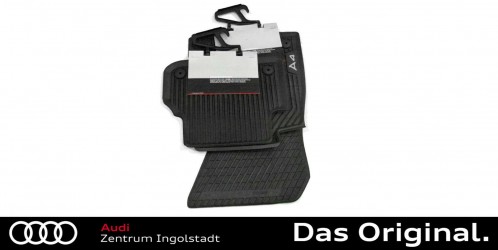 Original Audi Q3 8U Gummimatten Gummifussmatten Fußmatten vorn hinten Set