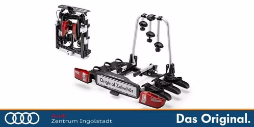 Original VW Fahrradträger für 3 Fahrräder auch für Audi SEAT, CUPRA &amp; Skoda 3C0071105C